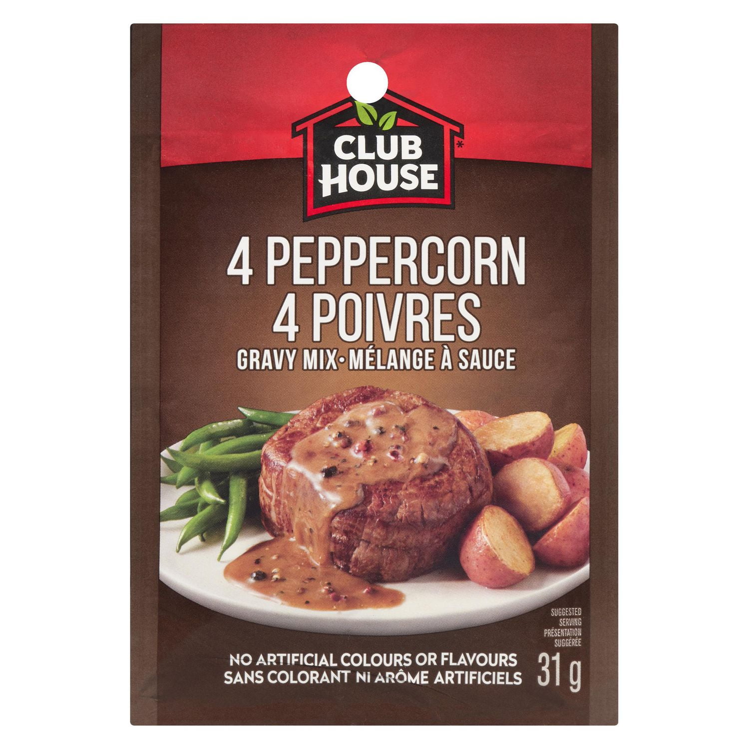 Club House, 4 Peppercorn Gravy, 31g Walmart Canada