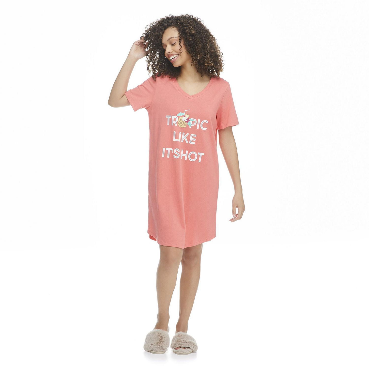 George Women's V-Neckline Nightshirt