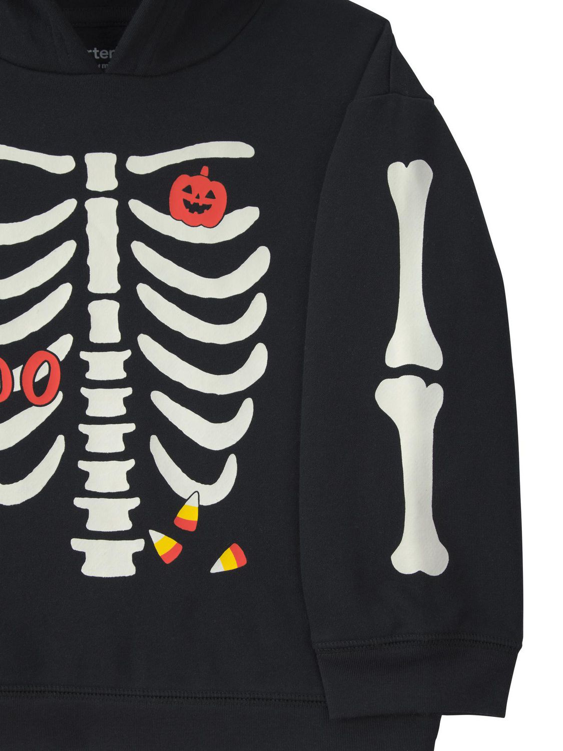 Carter's Child of Mine Toddler Boy 2-Piece Skeleton Hoodie and Pant Set
