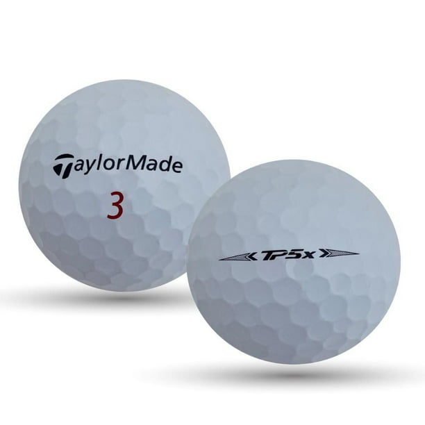 Mulligan - 48 Taylormade TP5x 5A Recycled Used Golf Balls, White ...