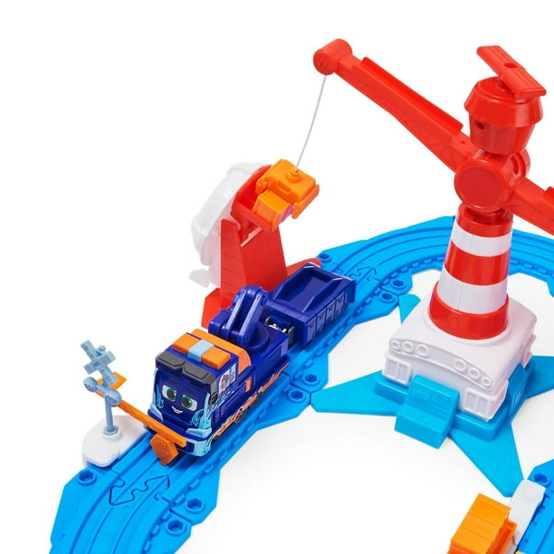 Mighty Express, Coffret de 3 figurines à collectionner avec pièce de  circuit exclusive, pour enfants à partir de 3 ans