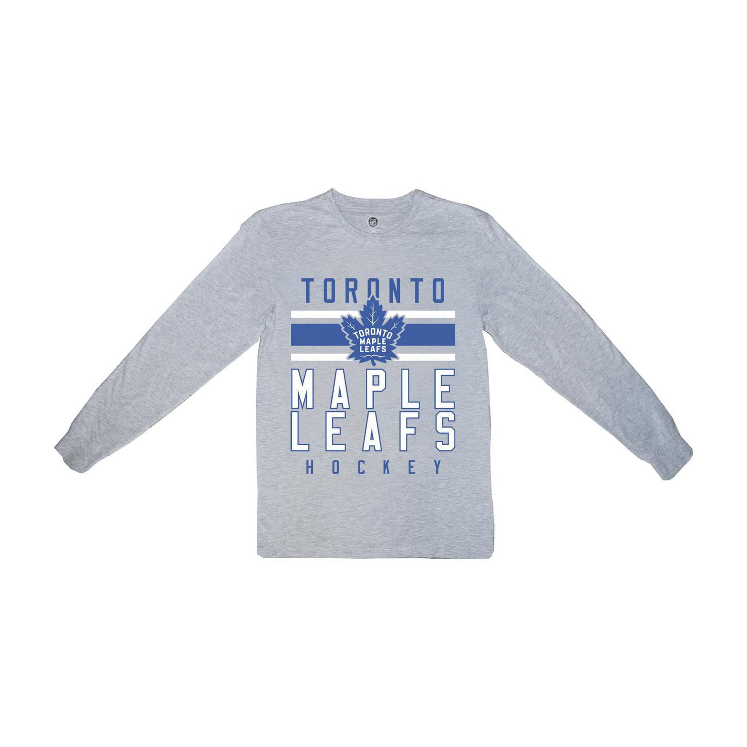 Men's NHL Power Stripe Toronto Long Sleeve T-Shirt