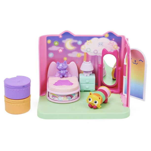 Gabby's Dollhouse, Coffret Art Studio avec 2 figurines jouets, 2  accessoires, boîte surprise et meuble, jouets pour enfants à partir de 3 ans