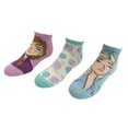 thumbnail image 1 of Frozen II Girls' Low Cut Socks, Pack of 3, 1 of 3