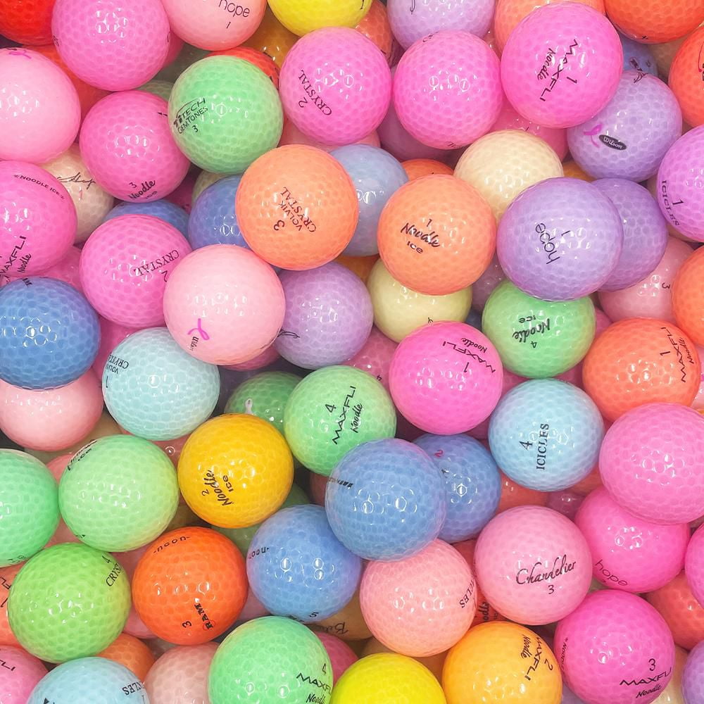 100 Mixed Color Golf Balls 4A buy 5A