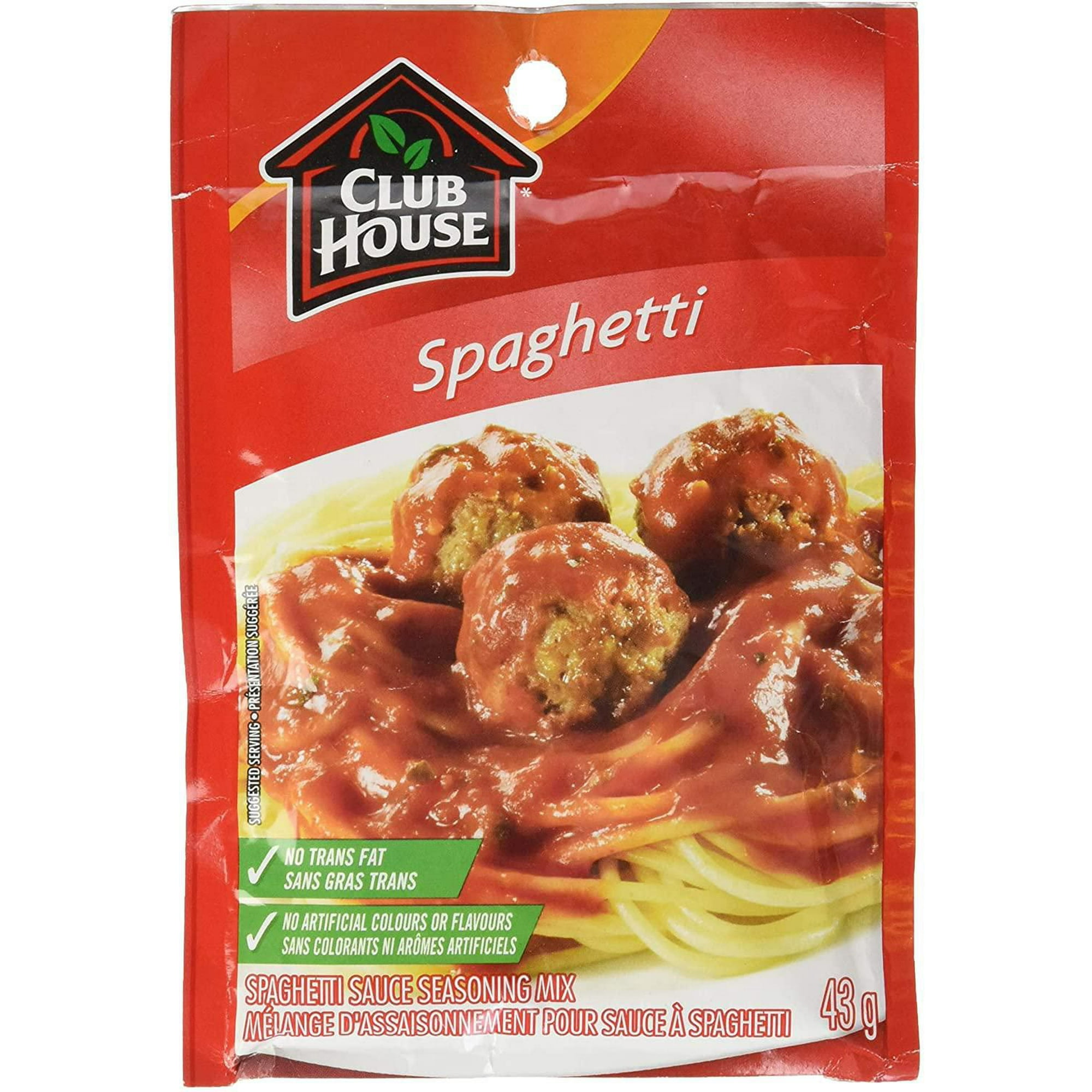Club House, Dry Sauce, Spaghetti, 43g, Obsessed with Flavour