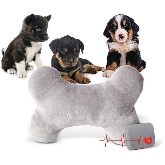 K&H Pet Products Mother's Heartbeat Plush Dog Bone