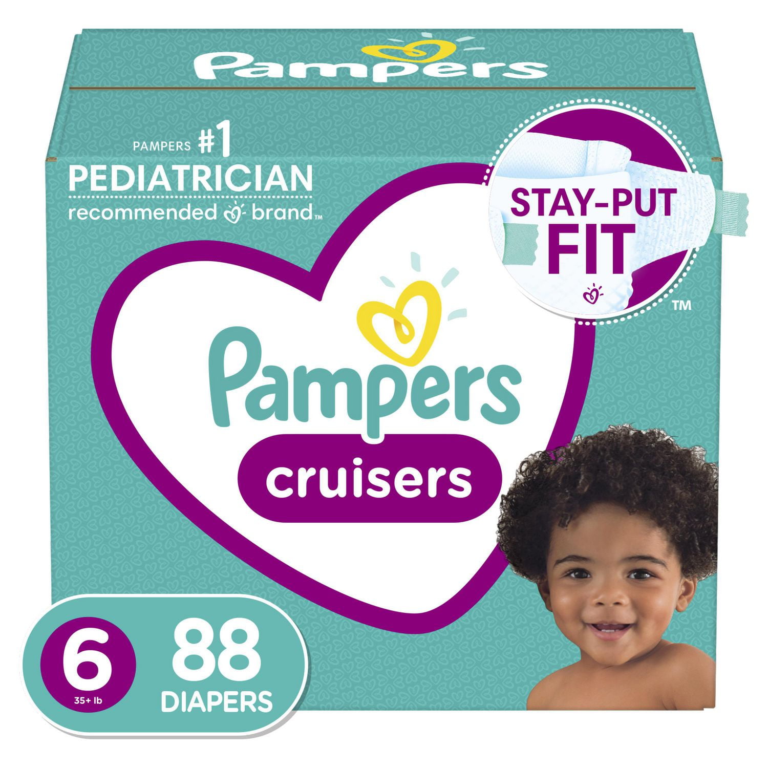 Pampers Cruisers Diapers, Super Econo Pack 