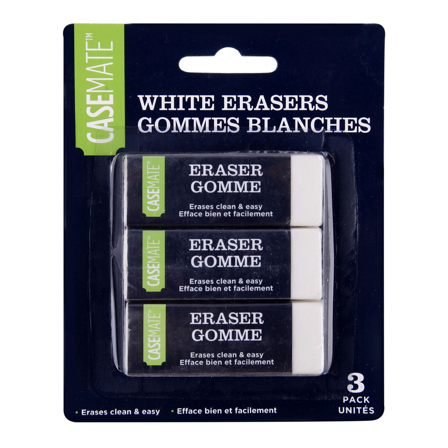 Casemate Vinyl White Erasers Walmart Canada