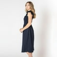 thumbnail image 4 of Devoted sleeveless midi dress with shoulder ruffle, 4 of 7