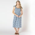thumbnail image 2 of Devoted sleeveless midi dress with shoulder ruffle, 2 of 6