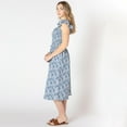 thumbnail image 4 of Devoted sleeveless midi dress with shoulder ruffle, 4 of 6