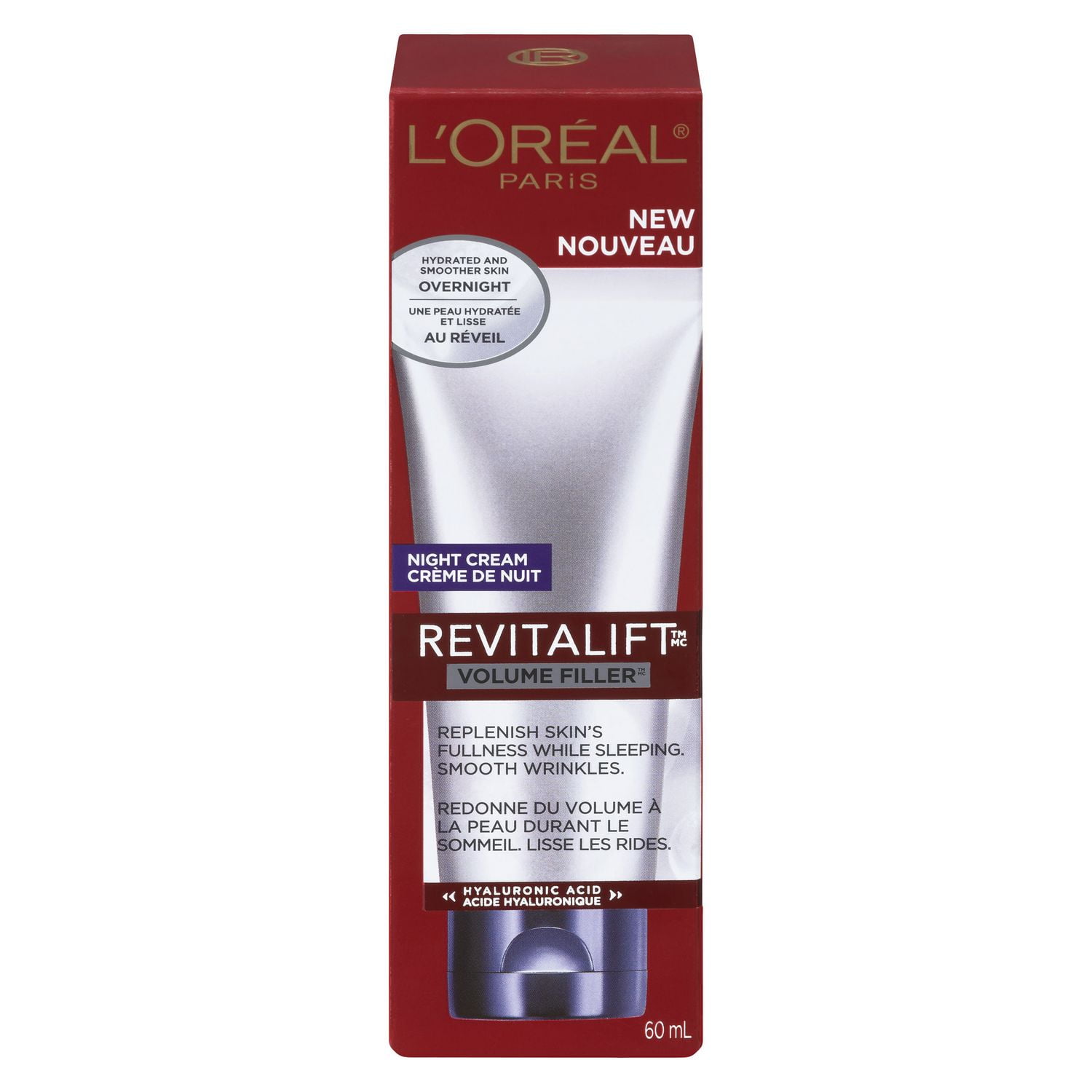 revitalift volume filler night cream