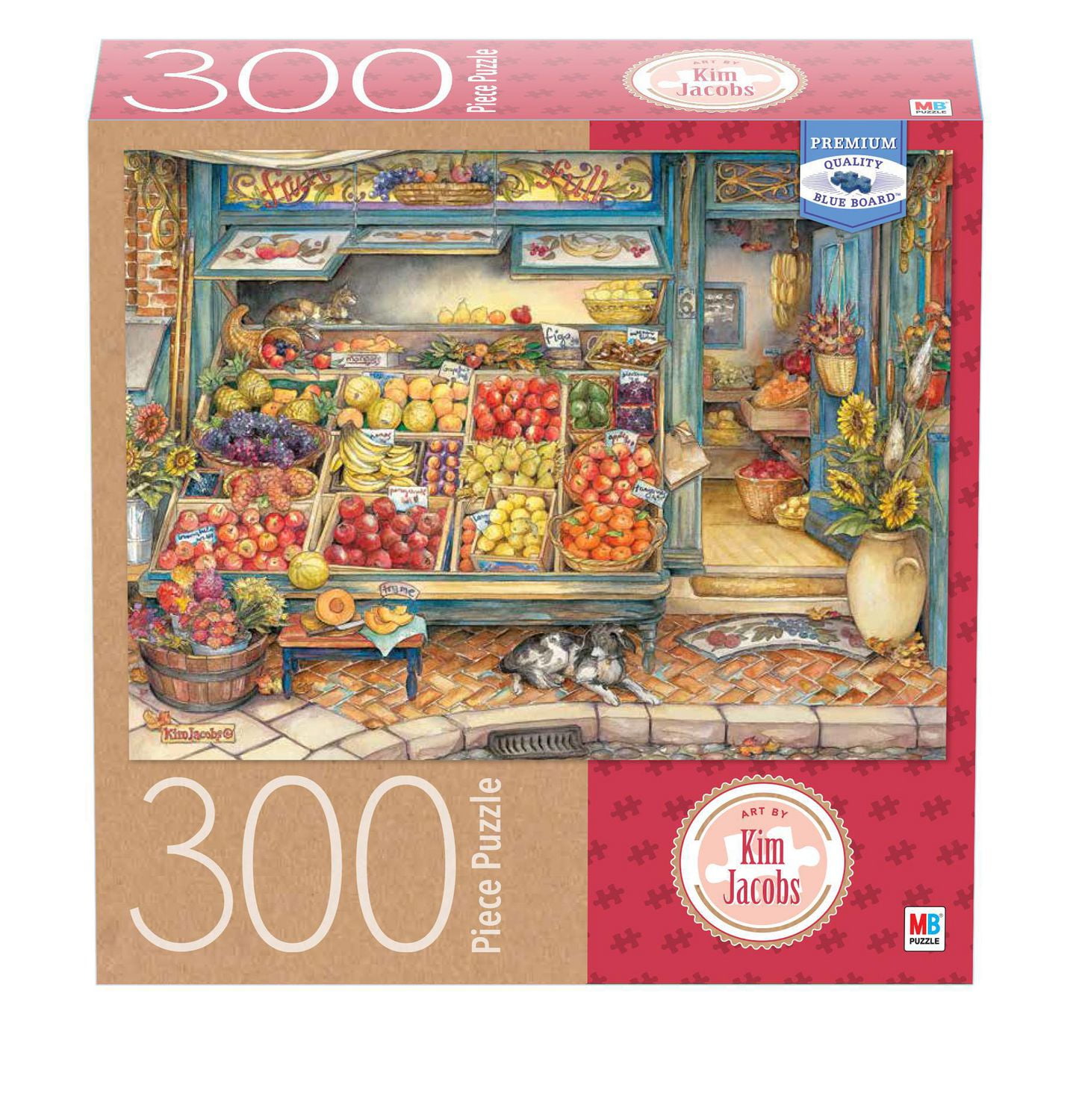 Artist Kim Jacobs - 300-Piece Adult Jigsaw Puzzle - Fruitful | Walmart ...