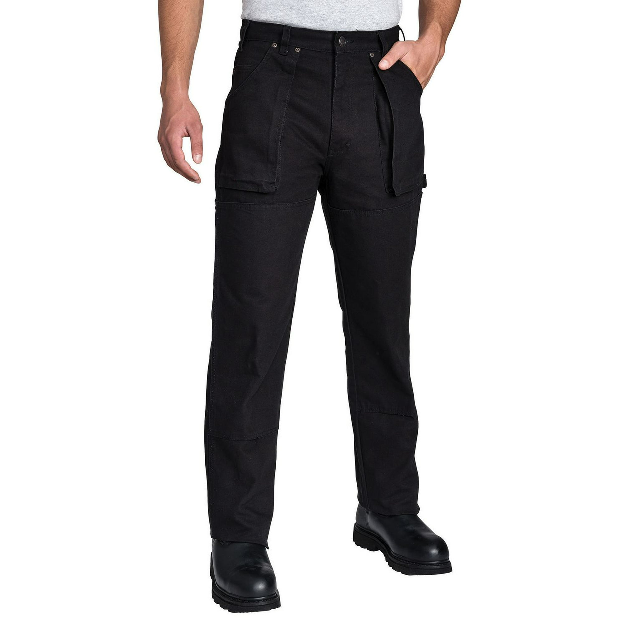 Dickies Men's Flex Regular Fit Straight Leg Work Cargo Pants Dark Grey 42X32