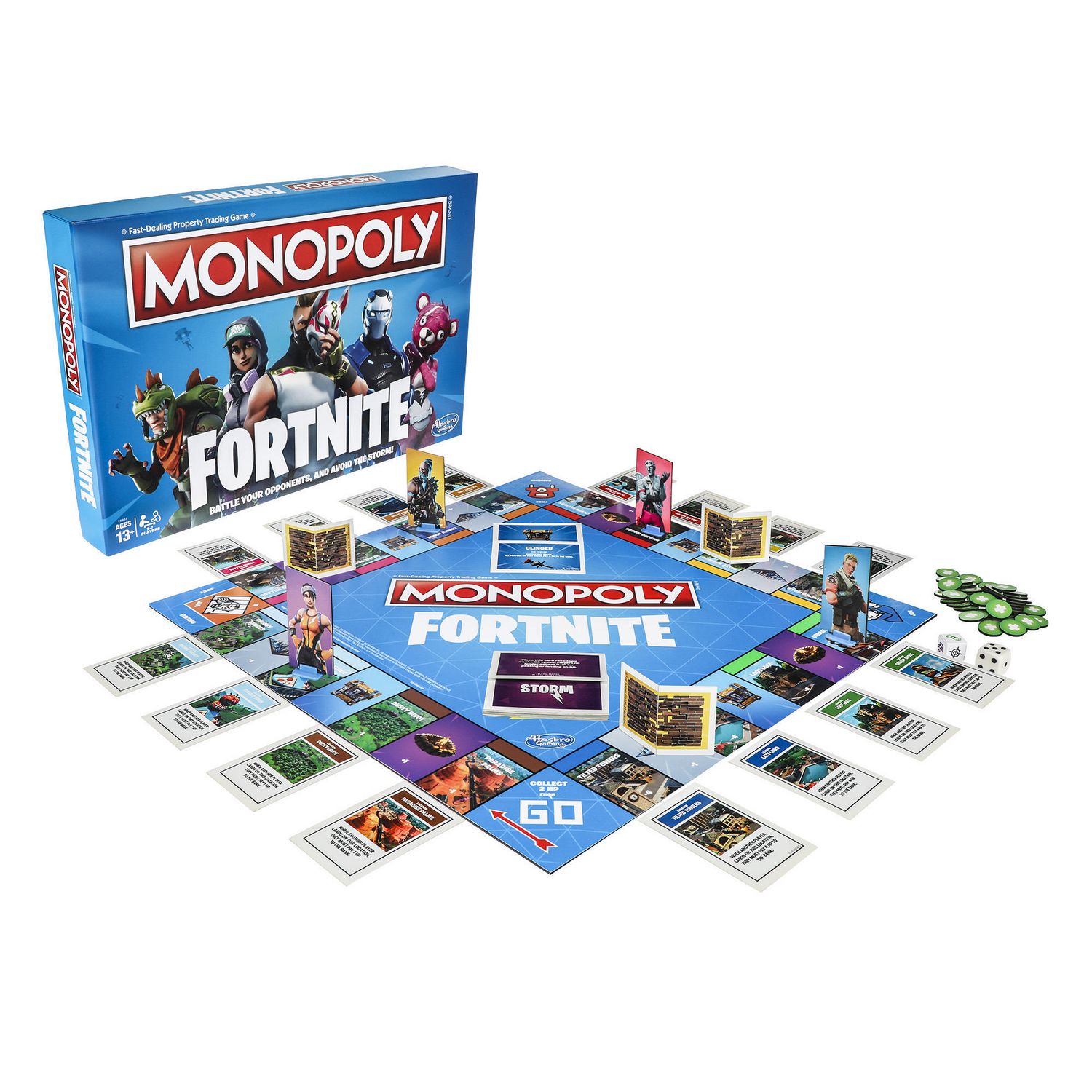 2018 Fortnite Edition Monopoly Board Game by Hasbro/Parker