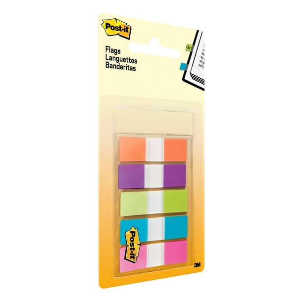 Post-it Notes adhésives transparentes colorées, 7,6 x 7,6 cm, adhèrent en  toute sécurité et s'enlèvent proprement : : Fournitures de bureau