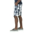 thumbnail image 2 of Wrangler Men's Plaid Cargo Shorts, 2 of 4