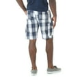 thumbnail image 3 of Wrangler Men's Plaid Cargo Shorts, 3 of 4