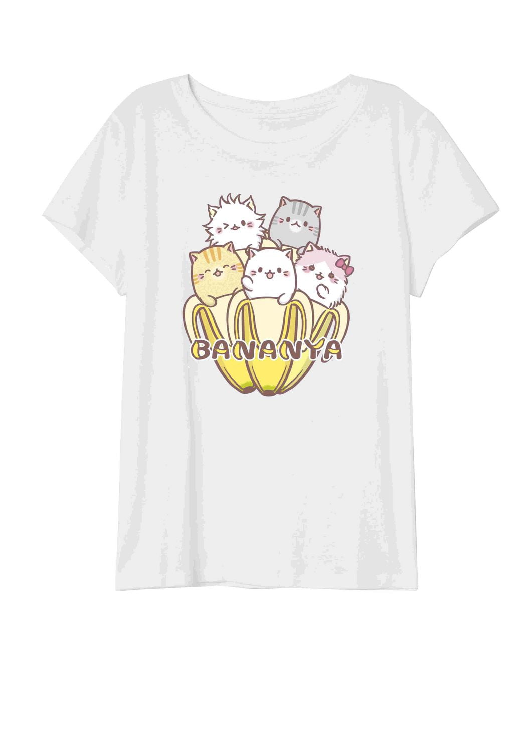 BANANYA SHORT SLEEVE T-SHIRT WOMEN, BANANYA WOMEN TEE