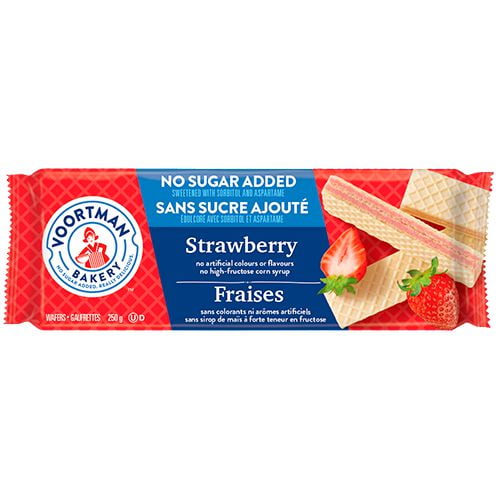 No Sugar Added Strawberry Wafer Cookies Walmart Canada