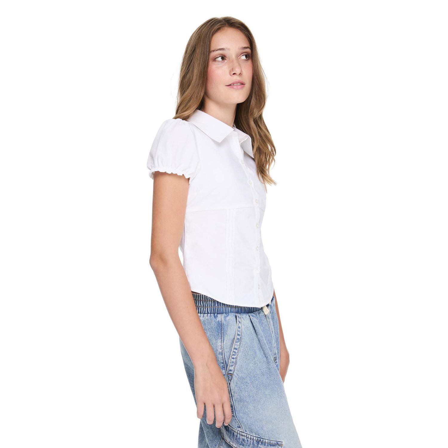 Chemisier ajusté à plis et noué l’arrière My Sister’s Closet pour filles
