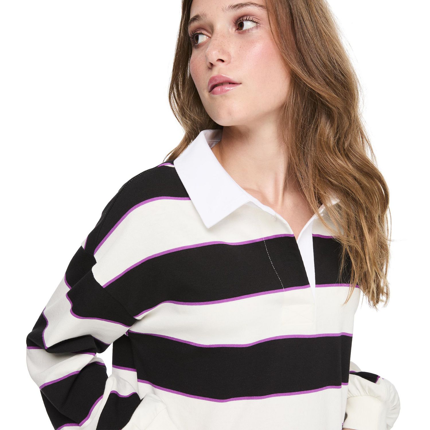 Haut de rugby à manches bouffantes My Sister’s Closet pour filles