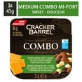 thumbnail image 1 of Cracker Barrel Sweet Combo - Medium Cheddar Cheese, Raisins, Almonds and White Chocolat, 1 of 5