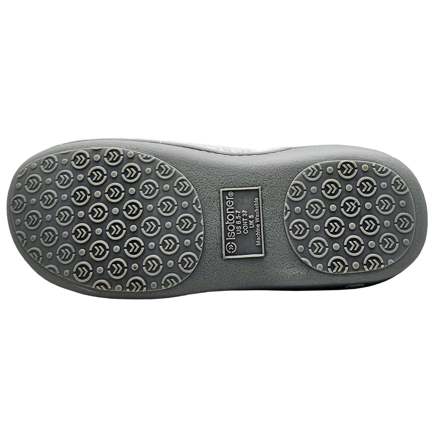 Pantoufles sabots IsotonerMD Sasha en tissu-éponge brodées