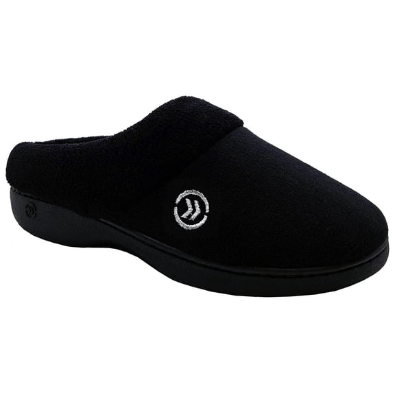 Isotoner® Women's Della Microterry Hoodie Slippers