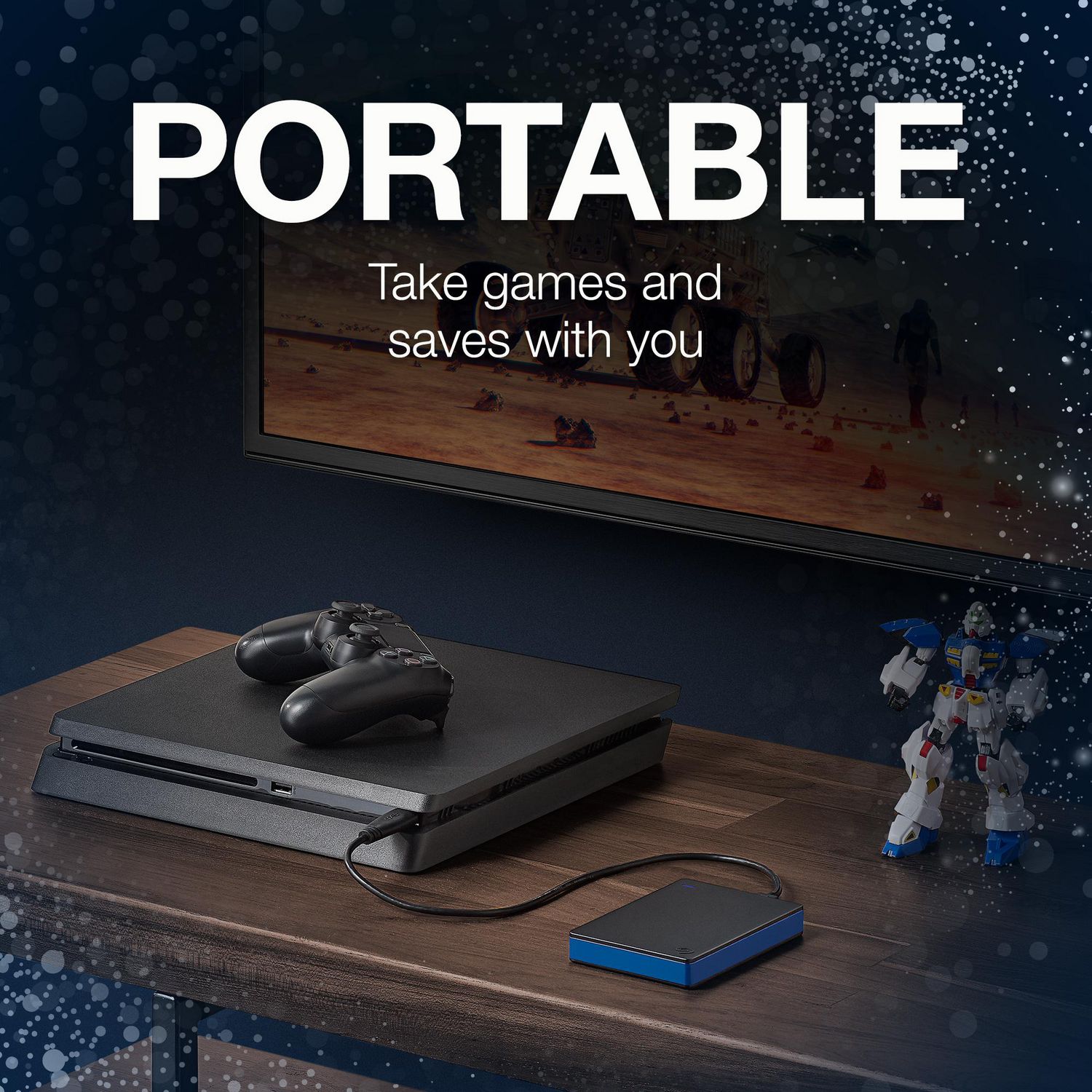 Game Drive for PlayStation 4TB External Hard Drive Portable HDD