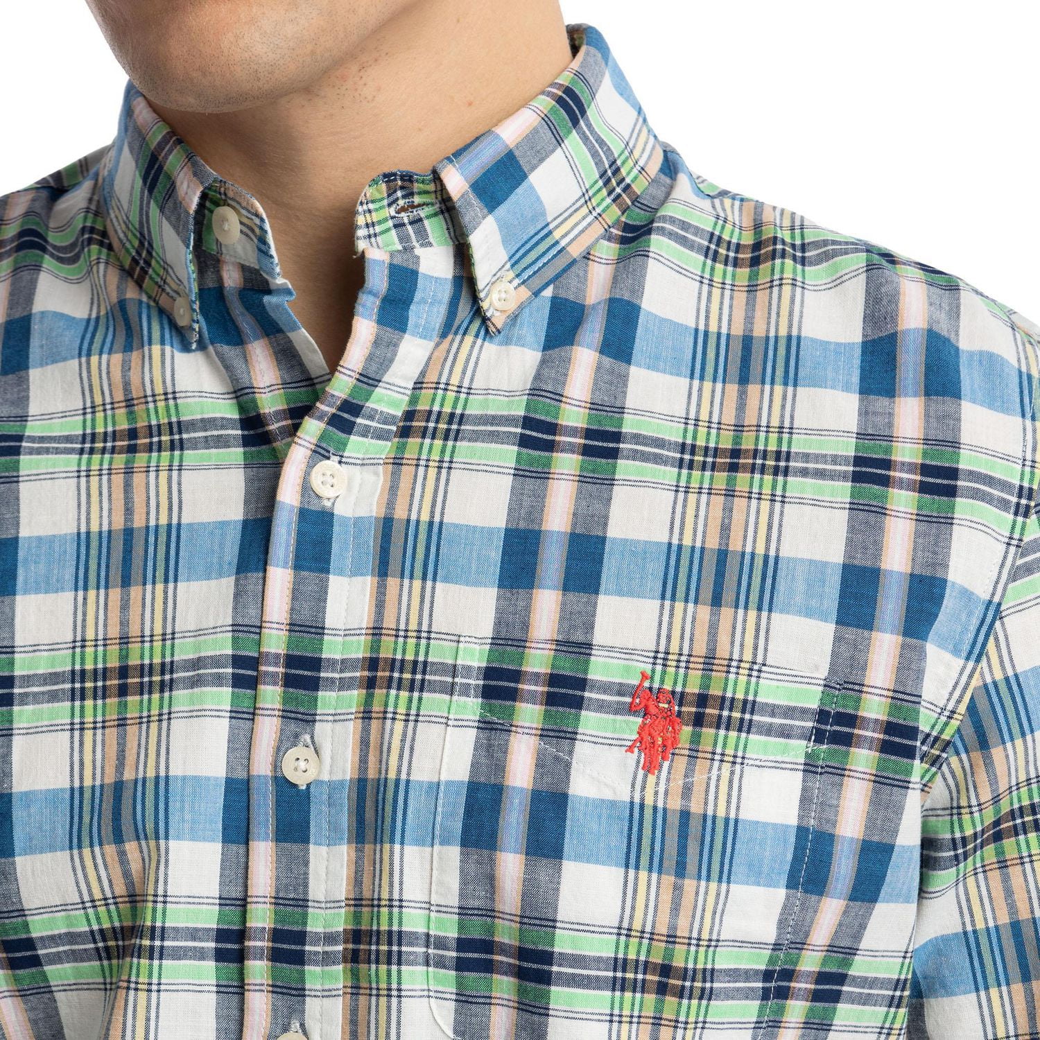 U.S. Polo Assn. Men's Short Sleeve Button Down