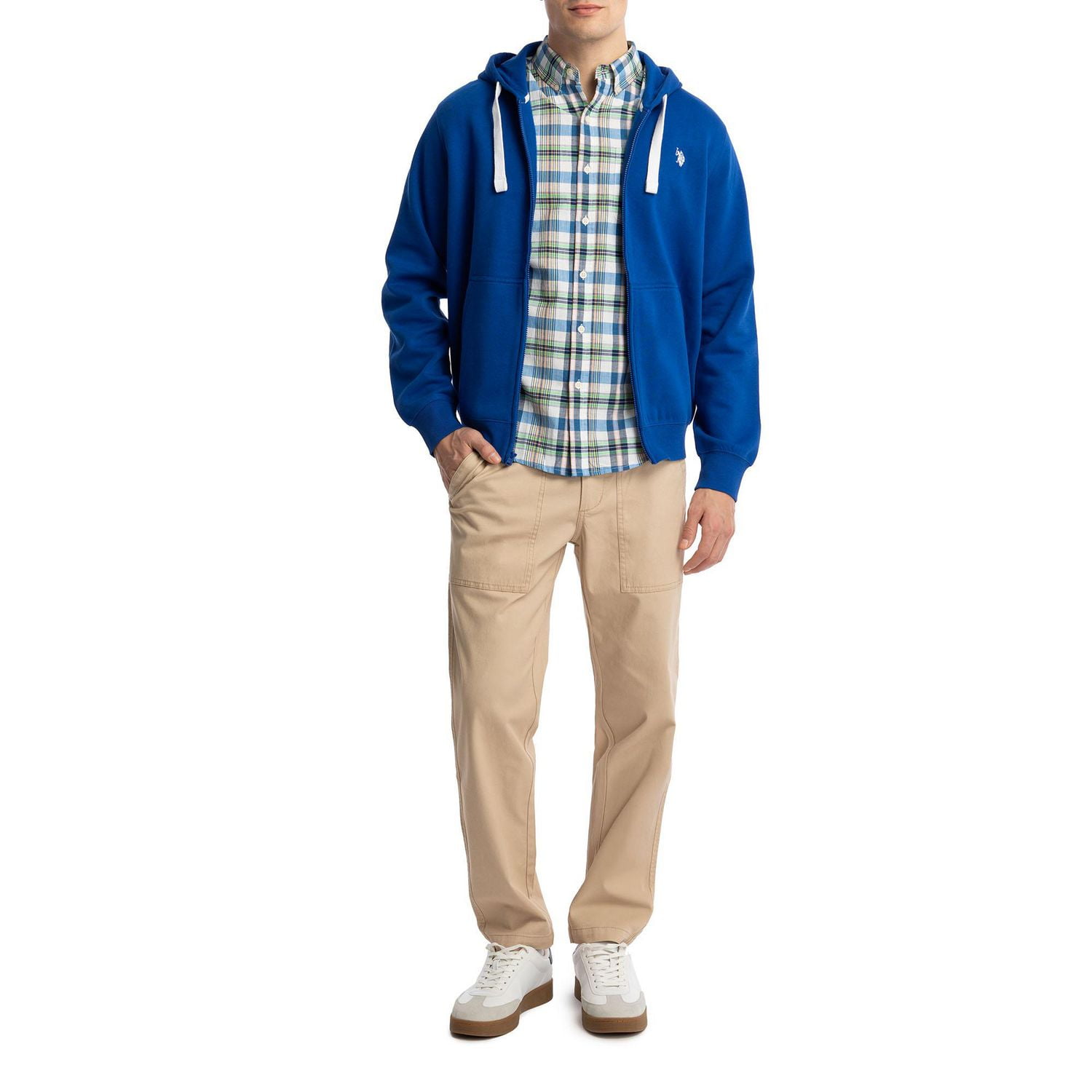 U.S. Polo Assn. Chemise Boutonnée à Manches Courtes Pour Hommes