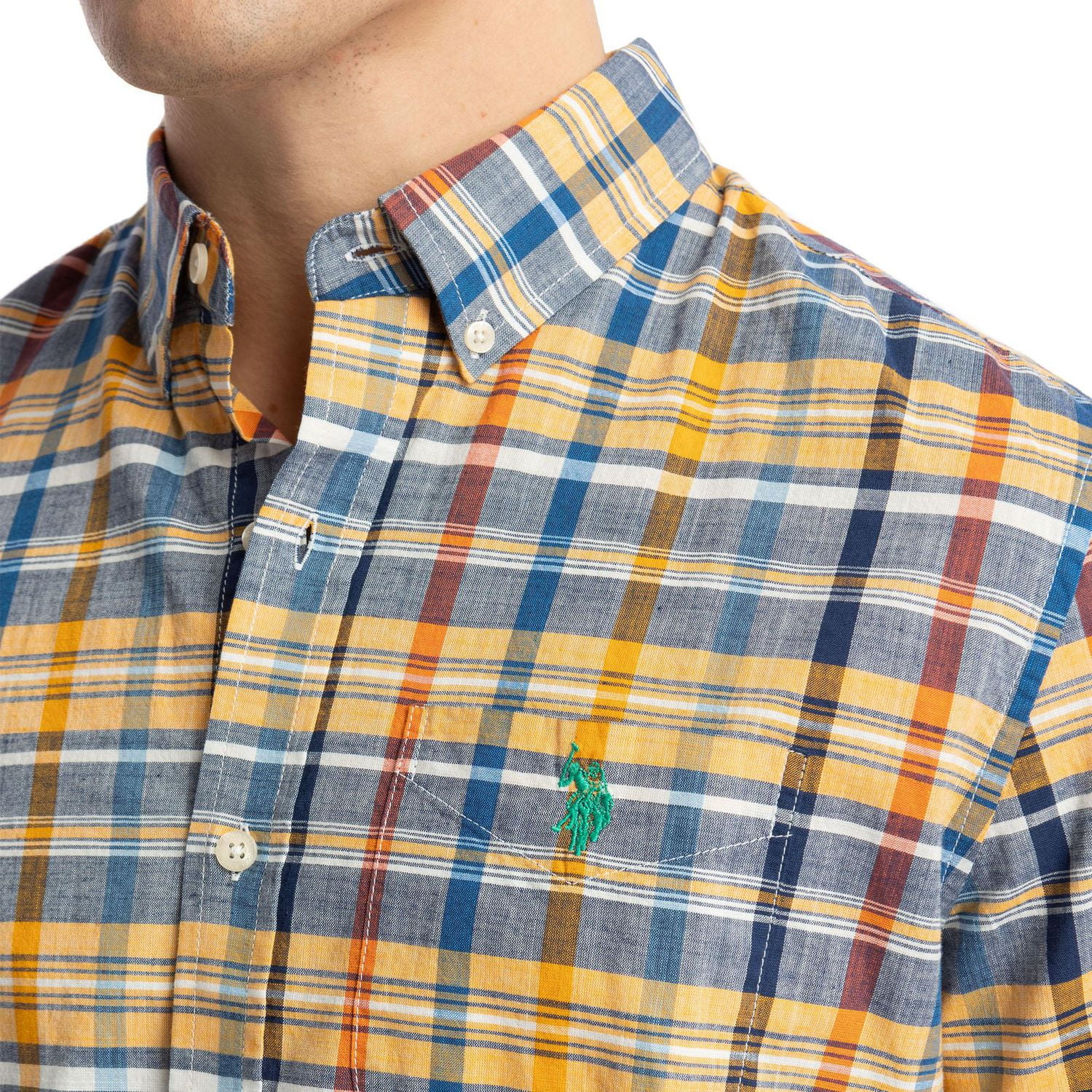 U.S. Polo Assn. Men's Short Sleeve Button Down