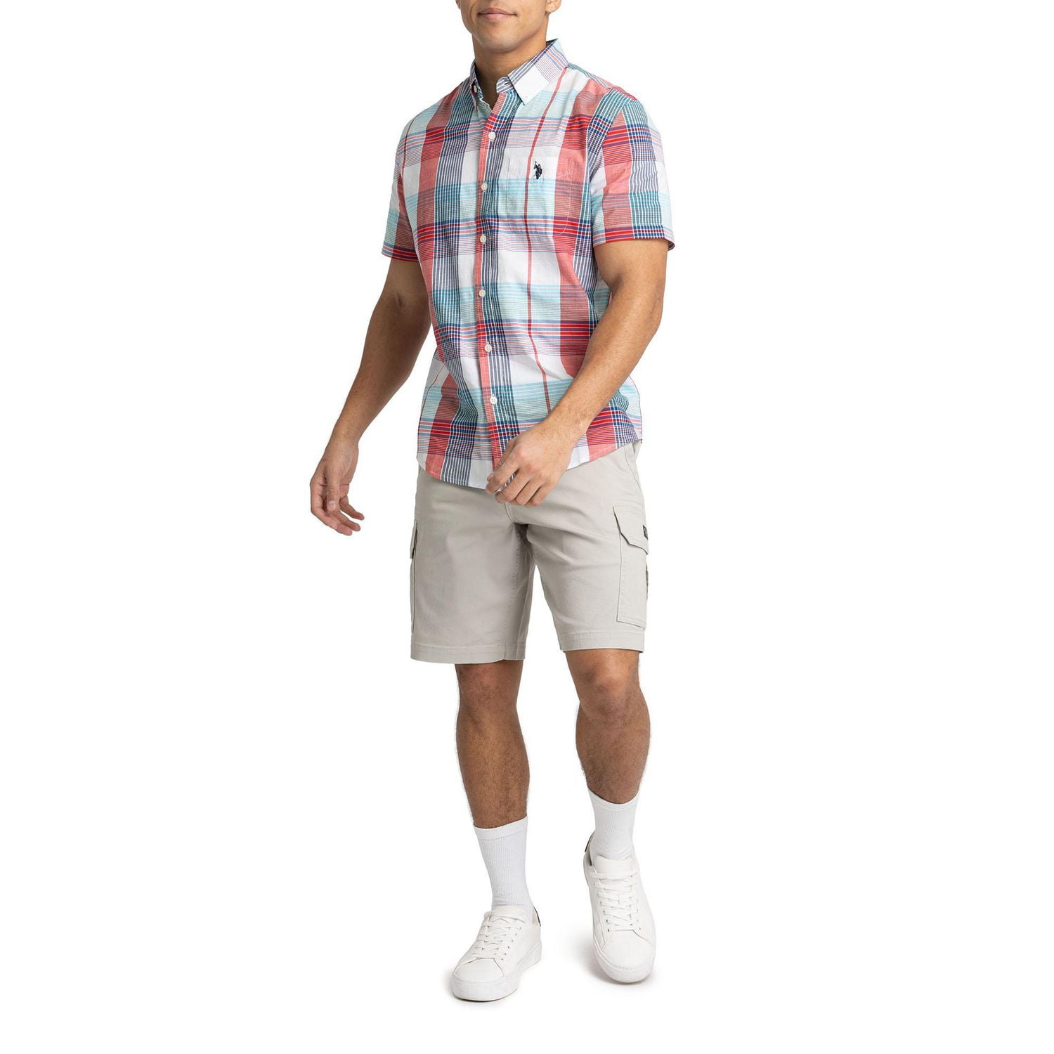 U.S. Polo Assn. Men's Short Sleeve Button Down