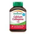 thumbnail image 2 of Jamieson capsules calcium collagène plus avec vitamine D3, 80 capsules, 2 of 5