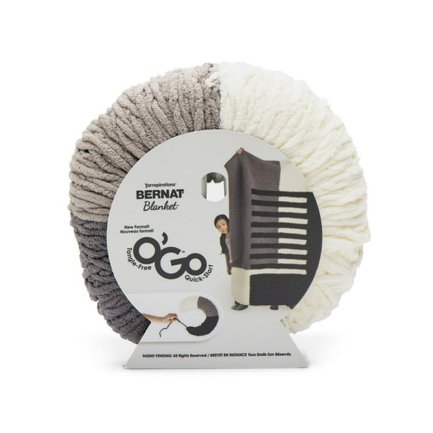Bernat® Blanket O'Go™ Yarn, Polyester 6 Super Bulky, 10.5oz/300g, 220
