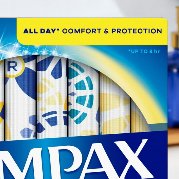 Tampax Pearl Tampons, with LeakGuard Braid, Regular Absorbency