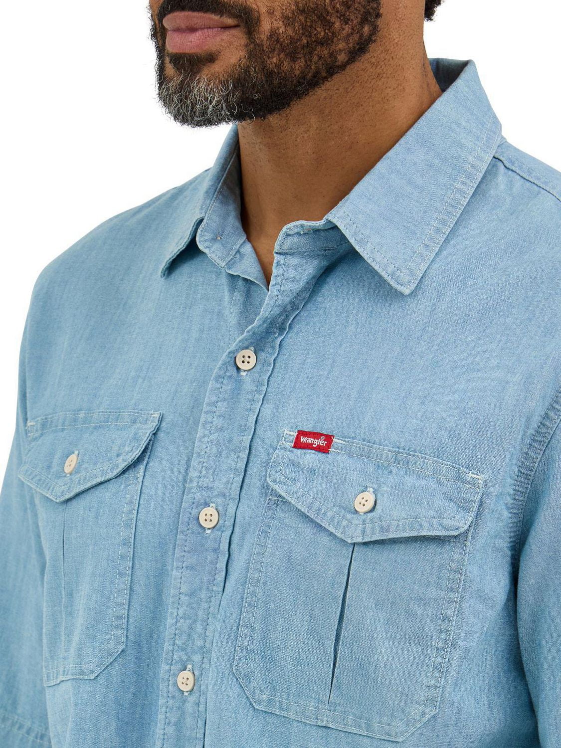 Wrangler "Sergé à manches courtes