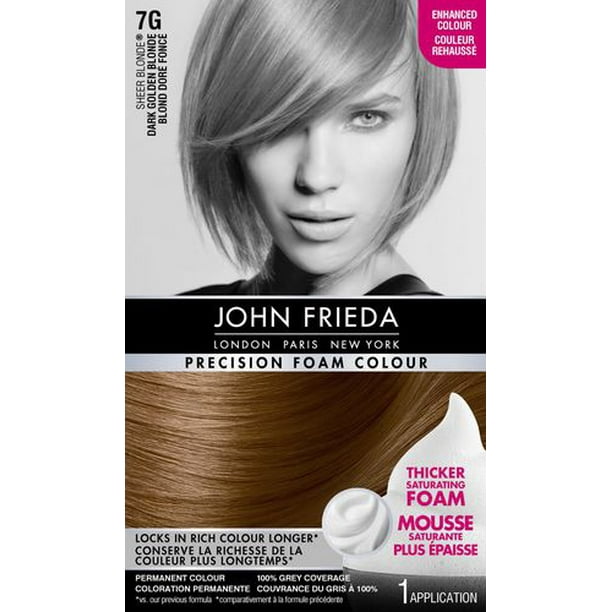 John Frieda Precision Foam Colour - Blond doré foncé 7G