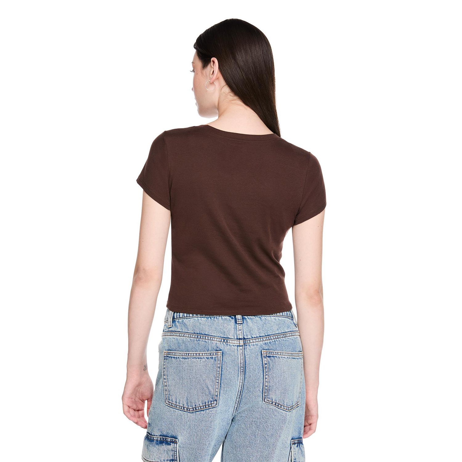 T-shirt coupe bébé No Boundaries pour femmes