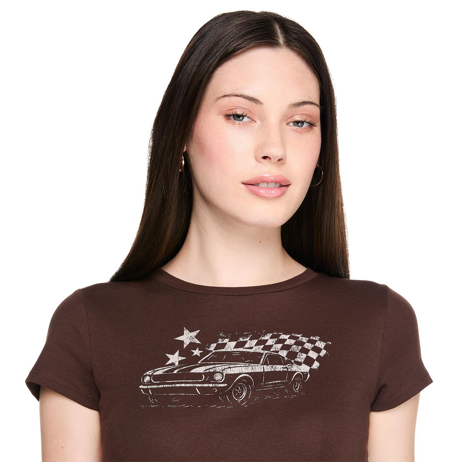 T-shirt coupe bébé No Boundaries pour femmes