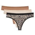 thumbnail image 1 of George Women's Basic Microfibre Thongs 3-Pack, 1 of 1
