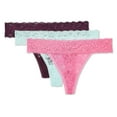 thumbnail image 1 of George Women's Lace Thongs 3-Pack, 1 of 1