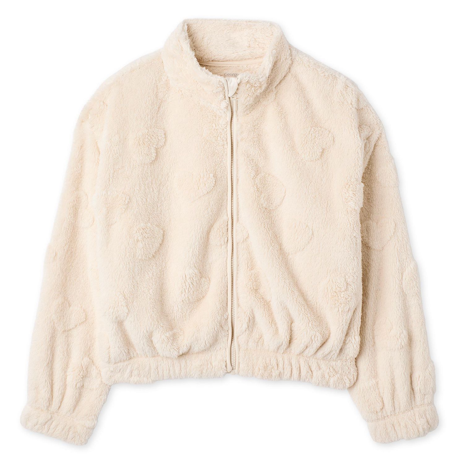 George Girls' Carved Fleece Jacket