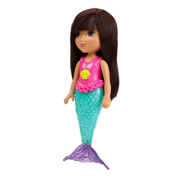Dora the Explorer Fisher-Price Nickelodeon Dora And Friends Sparkle & Swim  Mermaid Dora 