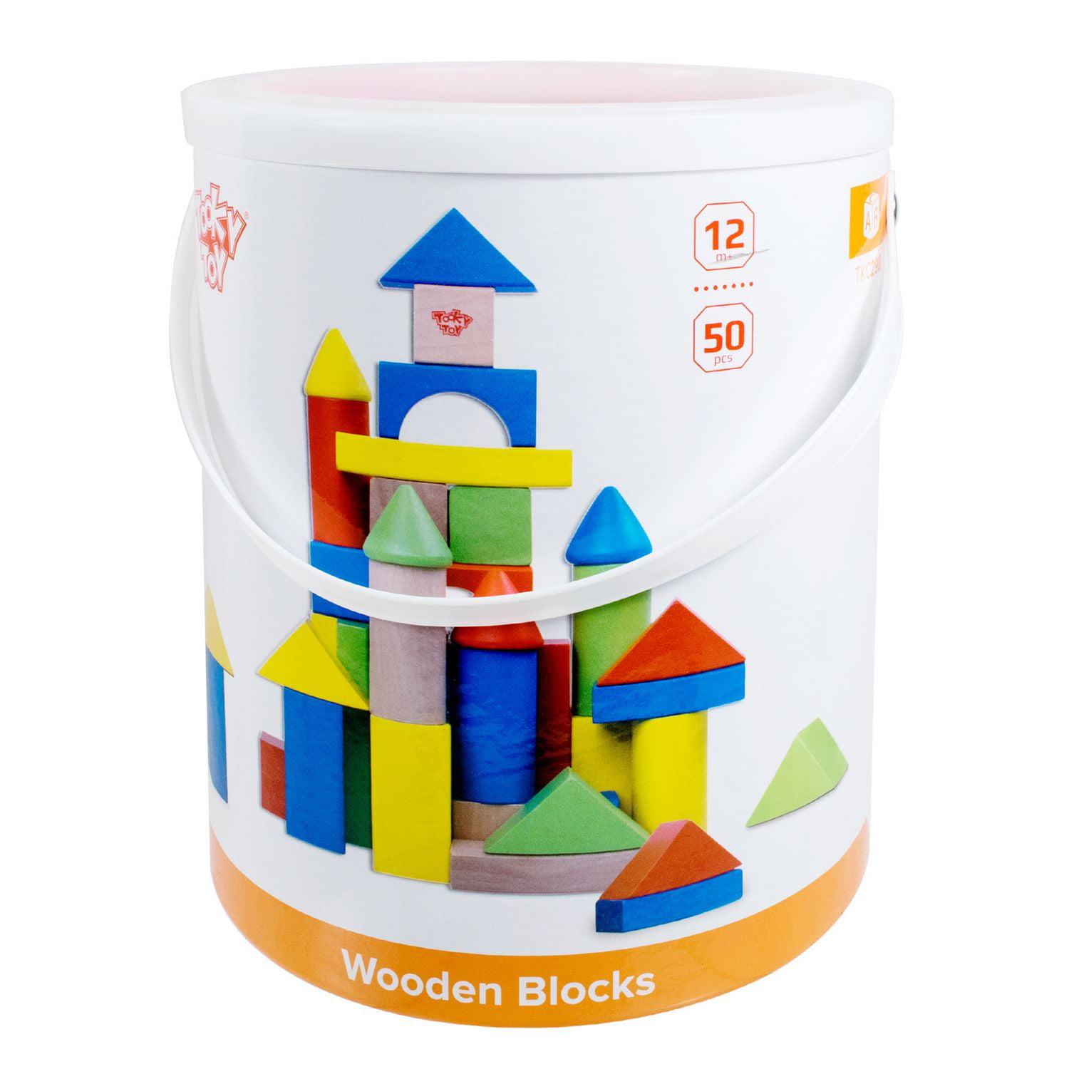 Tooky Toy Wooden 50pc Bucket Blocks Walmart Canada