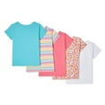 thumbnail image 2 of Lot de 5 t-shirts George pour petites filles, 2 of 2