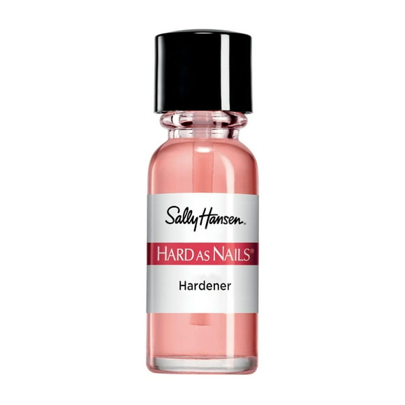 Sally Hansen Hard as Nails® Hardener, long-lasting protection against chipping, splitting and cracking, get longer, stronger nails that shine, Strengthening treatment