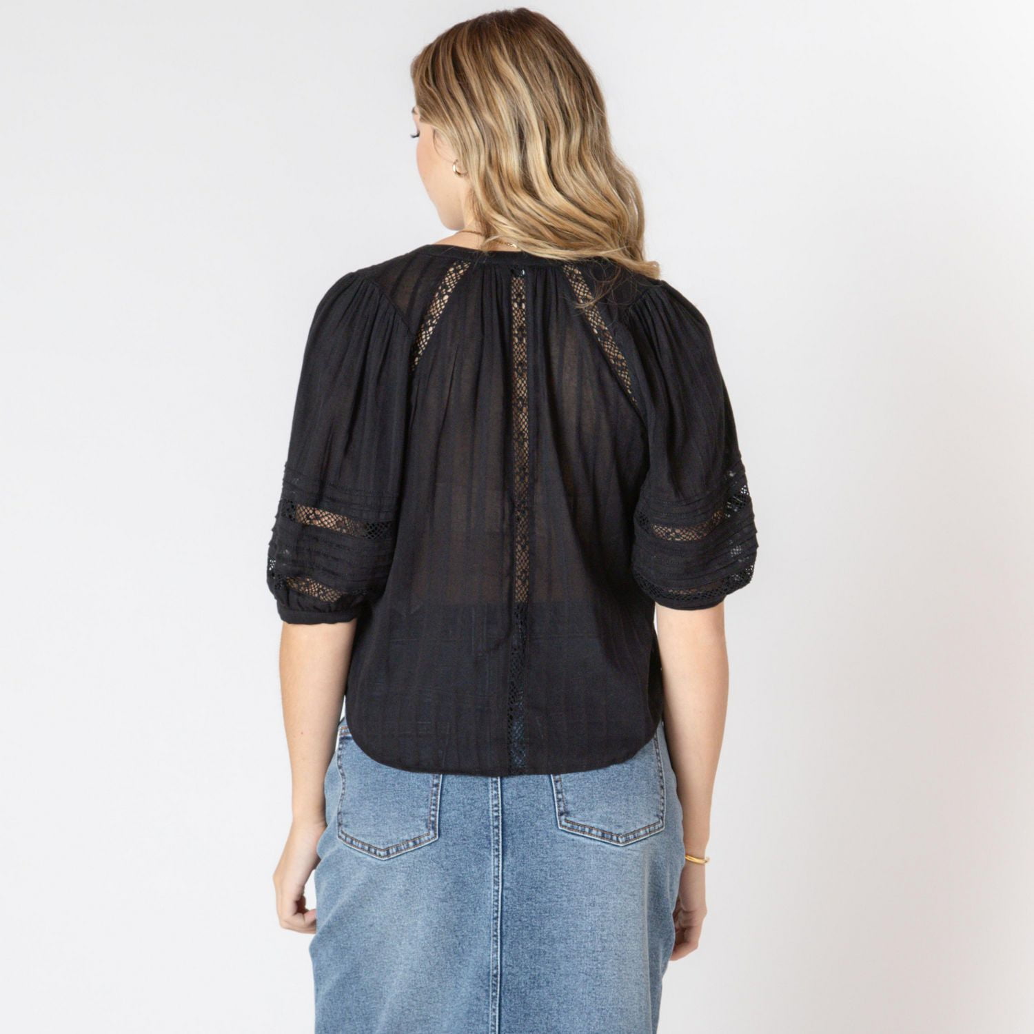 Devoted short sleeve Button up blouse, blouse
